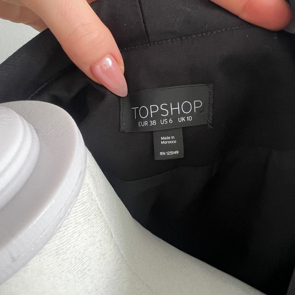 Top Shop Cropped Blazer - Picture 5 of 5
